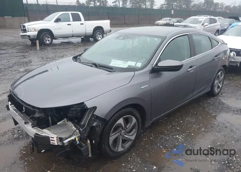 2019 Honda Insight Ex из США, поврежденный, VIN 19XZE4F57KE025054